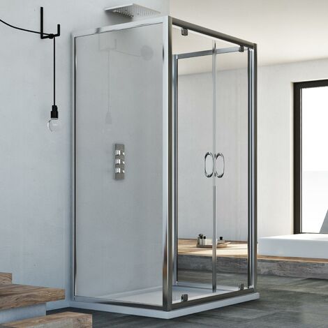 Box doccia Saturnia 3 lati 70x70x70 cm apertura centrale