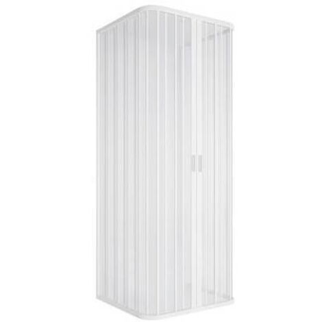 BOX DOCCIA 3L SOFFIETTO RIDUCIBILE APERTURA CENTRALE LUX Misura: cm 80-80-80