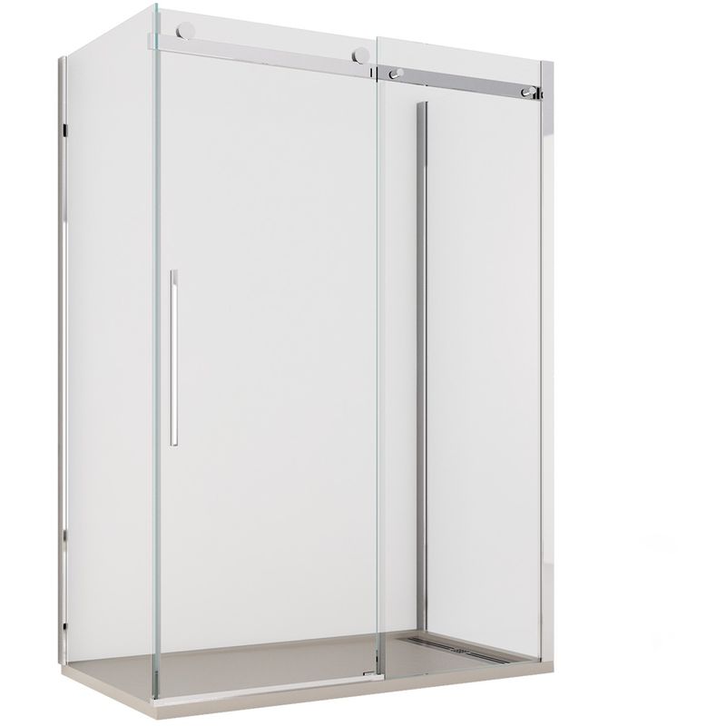 Cabina Doccia 70 X 110.Box Doccia 8 Mm Tre Lati Senza Profili Euclide 2 0 70 80 100 110 120 140 Misura 70x110x70 123 3euc7117