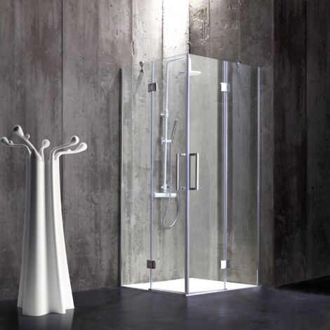 Box doccia 80x80 in cristallo 6 mm