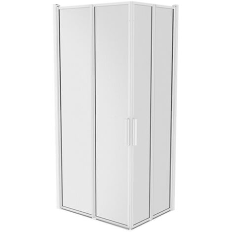 Box doccia 80X80X185H cm in polyglass