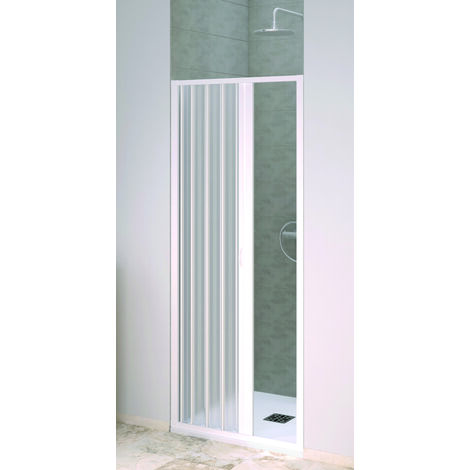 Box doccia a soffietto point acrilico cm. 90-110 x 185 h -