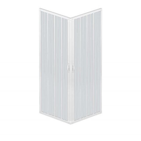 Box doccia Acquario 100x100 cm a 2 ante apertura centrale