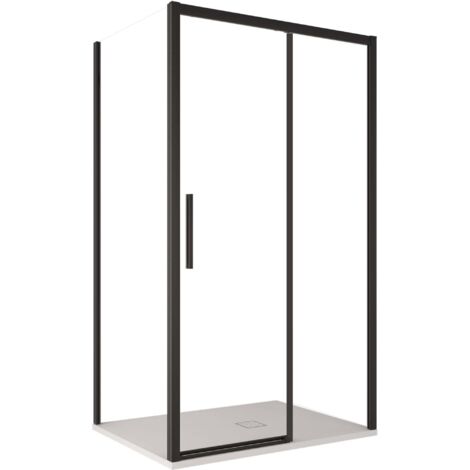 Box Doccia Angolare 70x110 cm 1 Anta Scorrevoe in Cristallo Trasparente 6mm H195 Bonussi Eliane