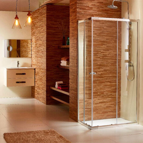 Box doccia angolare altezza 185 cm. Cabina docce bagno