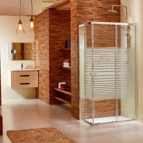Box doccia angolare altezza 185 cm. Cabina doccia bagno
