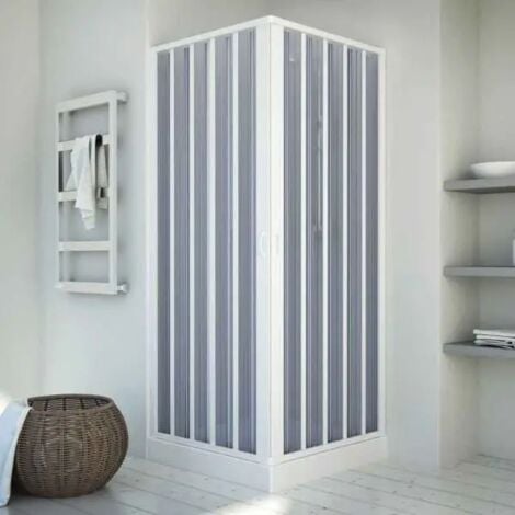 Box doccia angolare in pvc modello colibri kappa plus h.188 cm 80-60 x 120-100 - spazio ingresso max 100 cm FORTE