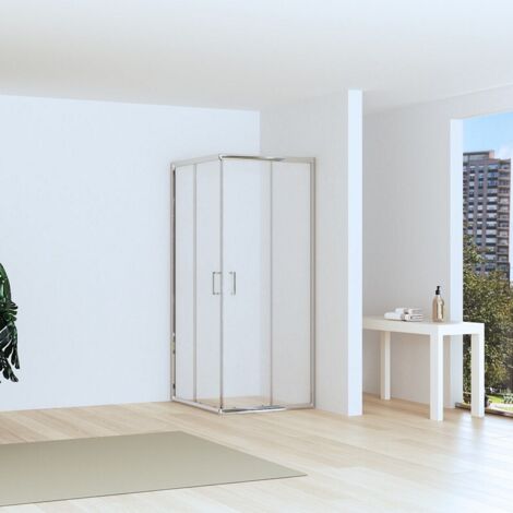 Box doccia basso 80x80 angolare altezza 170cm  CHIARA EDGE-Q kamalu