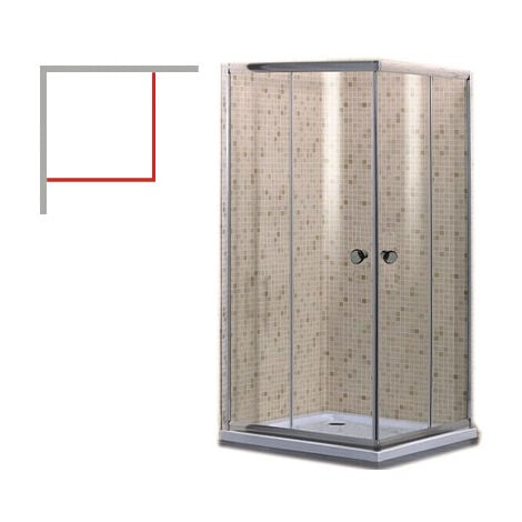 BOX DOCCIA BRIXO DALIA 80X80X190
