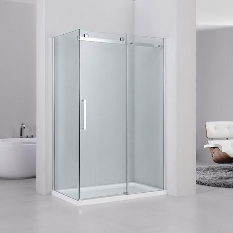 Cabina Doccia 70x100 Prezzi.Box Doccia Cabina Angolare Scorrevole Vetro Cristallo Trasparente Anticalcare 8mm Mimosa 70x100 13300515