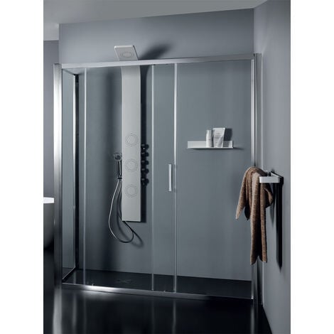 Box doccia FPSC50 in cristallo 6 mm. trasparente cm. 90x180