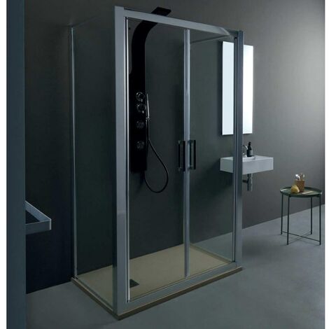 Box doccia FPSL60 cristallo 6 mm trasparente 100x100x100 con