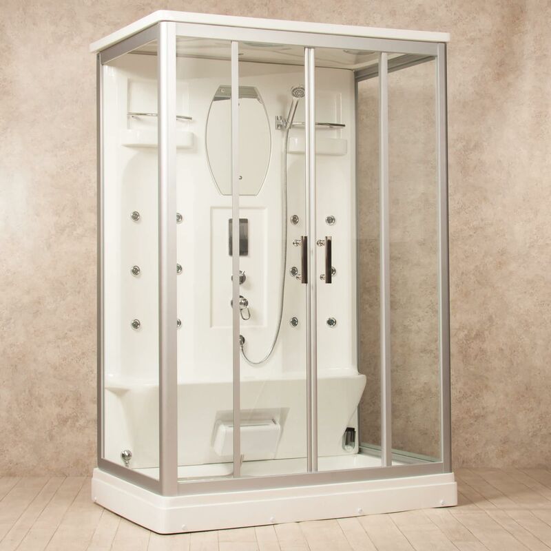 Box Doccia Idromassaggio Sauna Bagno Turco Box Doccia Idromassaggio 140x90 Cm Sauna Bagno Turco E Ozono H210
