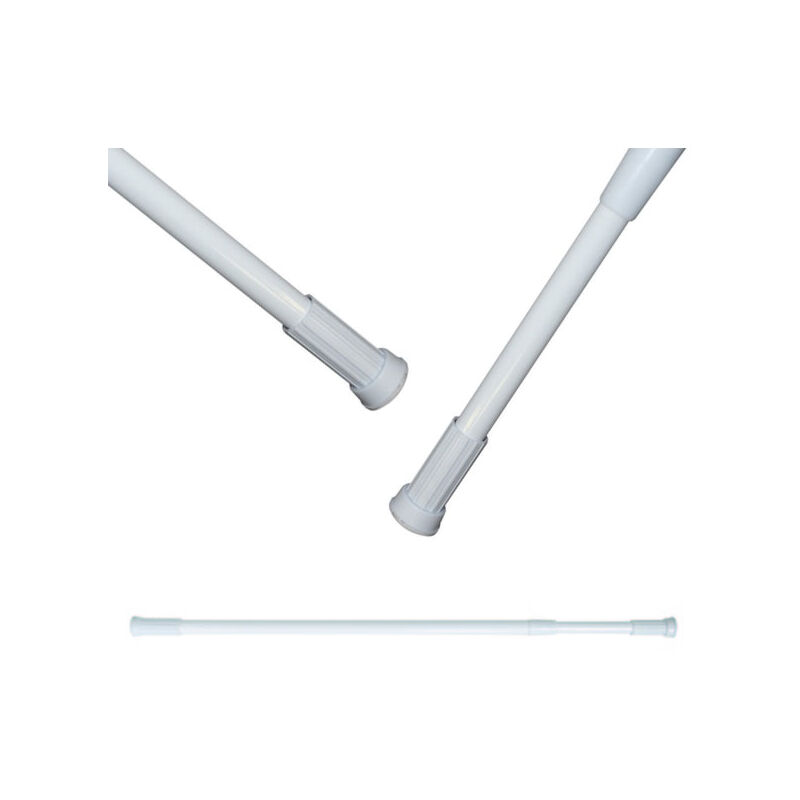 Msv Rod bar per tenda doccia o vasca allungabile