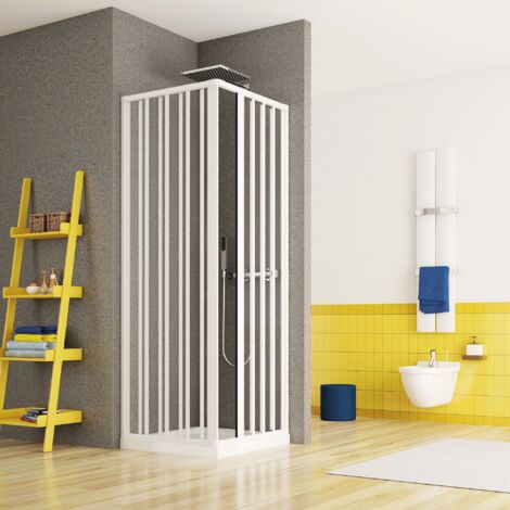 Box doccia in pvc a due lati h185, misura 70x170