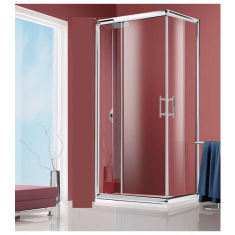 Box doccia Nara scorrevole in cristallo 6 mm 100x120 cm con