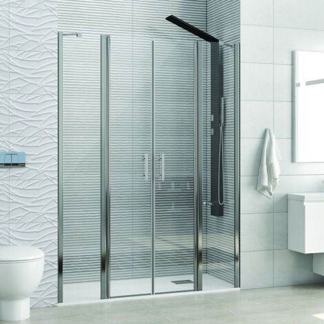 Box doccia nicchia 165 cm apertura saloon KPX7000