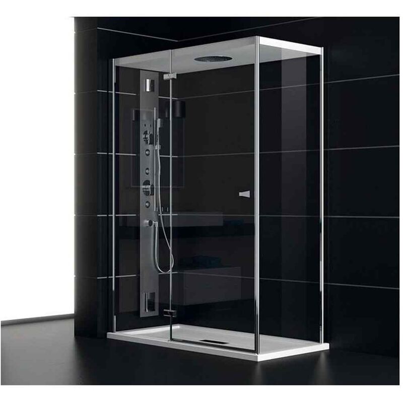 Cabina Doccia Teuco 90x90.Box Doccia Porta Battente 120x80cm Nc8b6 Chapeau Teuco