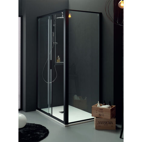 Box doccia PSCRAPID con lato fisso in cristallo 6 mm trasparente