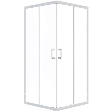 Box Doccia Quadrato 68-80/68-80x190h 6mm Cromato - Imperia