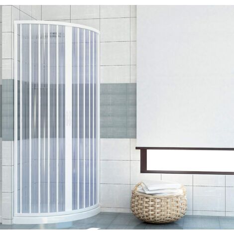 Box doccia Scorpione 90x90cm apertura semicircolare centrale