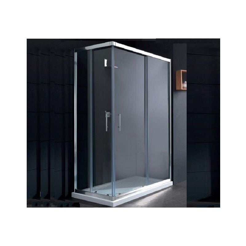 Bagno Expert - Box doccia rettangolare 70X120 Roma