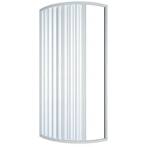 BOX DOCCIA SEMICIRCOLARE ASIMMETRICO MODELLO TINA Cabina PVC 70x90 Sinistro SX