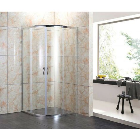 Box Doccia Ad Angolo Tondo.Box Doccia Tondo Semicircolare Vetro Cristallo 80x80 90x90 Angolare Scorrevole 4 Misura 80x80 Trasparente Plse 8080 Opz 80x80 Trasparente