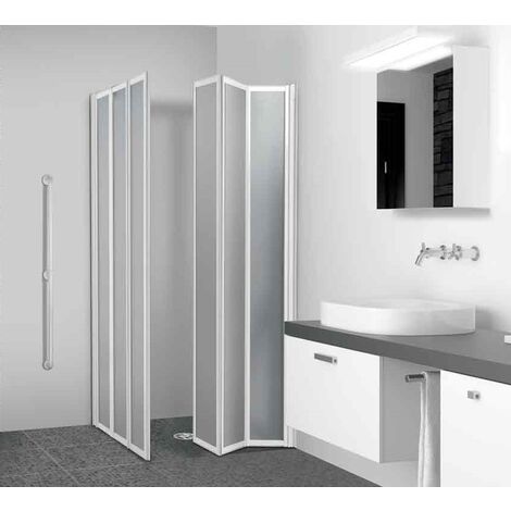 Box doccia Special a soffietto cm. 80x100xh100 in acrilico di