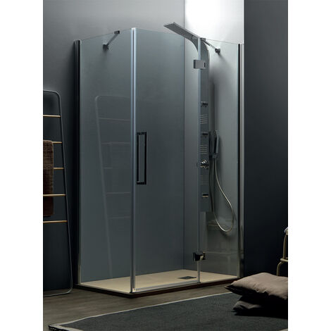 Box doccia TEPB43 in cristallo 6 mm trasparente 100x140 con