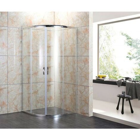 Cabina Doccia 80 X 80.Box Doccia Tondo Semicircolare Vetro Cristallo 80x80 90x90 Angolare Scorrevole 4 Misura 80x80 Trasparente Plse 8080 Opz 80x80 Trasparente