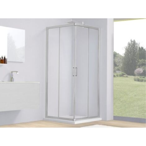 Box Doccia Virtus A Ad Angolo Doppio Scorrevole 67,5/70 Cm