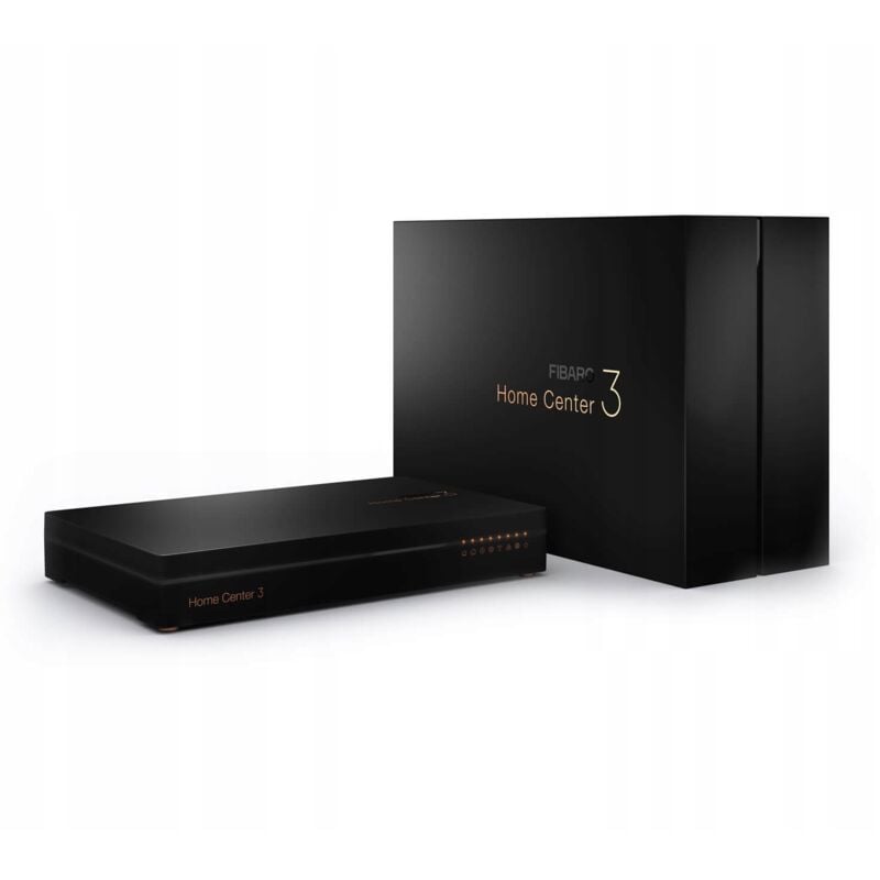 Box domotique Home Center 3 - Noir - Fibaro