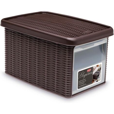 Box Elegance Multiuso Moka 19X29 H 16 Stefanpl