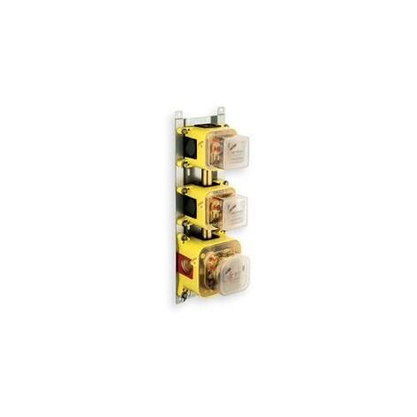 BOX ENCASTRE THERMOSTATIQUE 2 SORTIES CHROME - CRISTINA ONDYNA PD70200