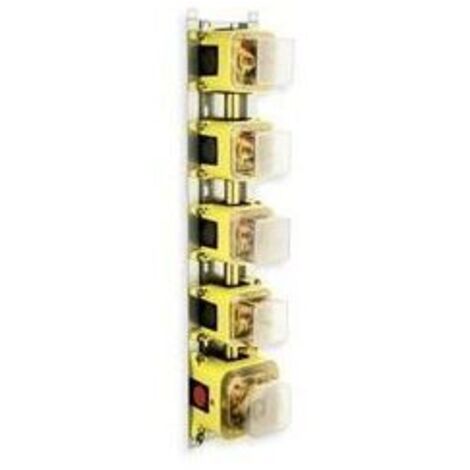 BOX ENCASTRE THERMOSTATIQUE 4 SORTIES CHROME - CRISTINA ONDYNA PD70400