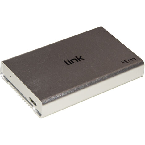 Box Esterno per Hd 2,5" Sata Usb 3.0 Fino a 12.5Mm (Lklod254) Silver