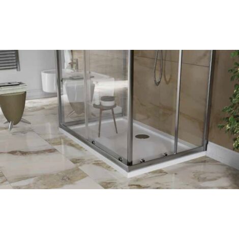 BOX FISSO 90CM MOOD CRISTALLO TRASPARENTE - 8.0
