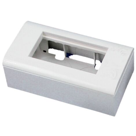Box + Halterung (Metall) + Rahmen 90x45 (2er-Set) ALANTEC