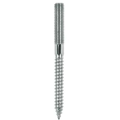 Box mit 100 - Doppelgewindestange - Torx-Freiform - Verzinkt M6 x 70