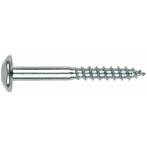 Box mit 100 - Unverletzbare Schrauben - Torx-Muster - Verzinkt 6 x 70 mm