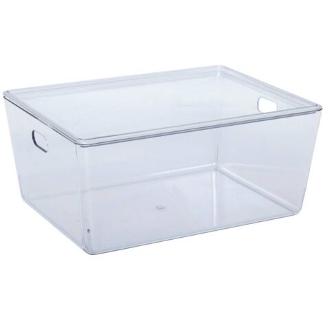 Box mit Deckel SELENA, transparent, 11 l