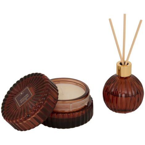 Box ohne Ständer Albie dunkelrot D8,1xp4,9cm - Atmosphera créateur d'intérieur