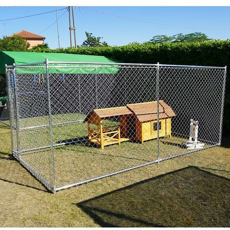 Box Per Cani Modello Matilda, Porta Ciotole Sì O No Senza Porta Ciotole, Tipologia Recinto Recinto 3,96 X 2,28 Senza Copertura
