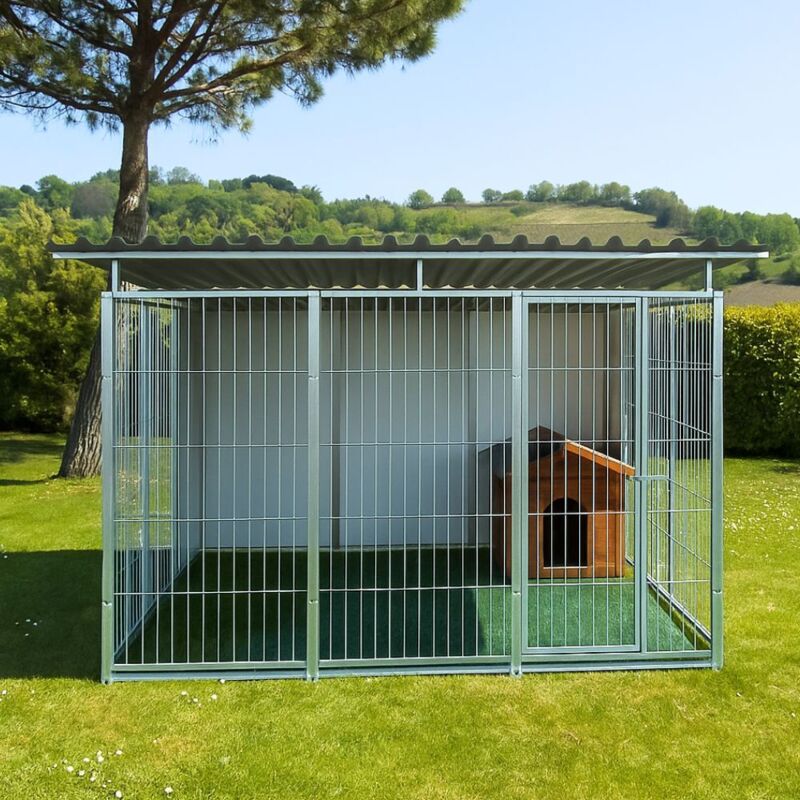 Sider Box Box Per Cani Coibentato Con Copertura Zincatura A Caldo D...