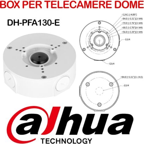 Box per telecamere dome - Dahua DH-PFA130-E