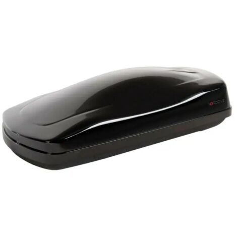 box tetto per auto nordrive 400 litri in abs nero lucido - n60041