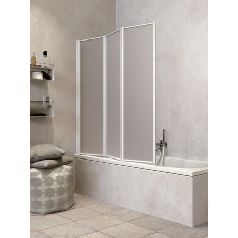 BOX VASCA ARILICO 3 PANNELLI PIEGHEVOLI CM 134