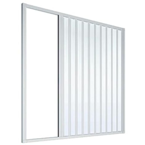 BOX VASCA SOFFIETTO RIDUCIBILE 1 LATO Cabina Bagno PVC 170 x 140 cm