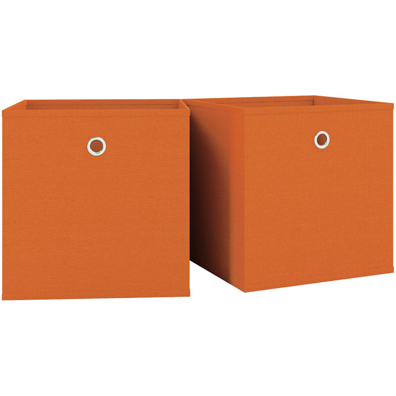Ebuy24 - Boxas2 boîte de rangement orange.